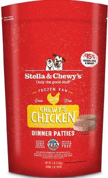 Stella & Chewy's Frozen Patties with Chicken 6lb