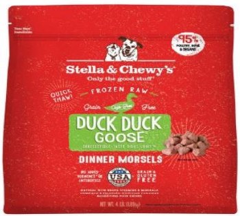 Stella & Chewy's Frozen Patties with Morsel Dog Duck 4lb