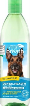 Tropiclean Fresh Breath Dental Care with Digestive Support Water Additive 16oz