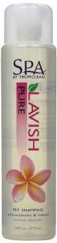 Tropiclean Spa Lavish Pure Pet Hypoallergenic Shampoo, Oatmeal, 16oz