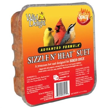 Wild Delight Sizzle N' Heat Spicy Suet 11.75oz
