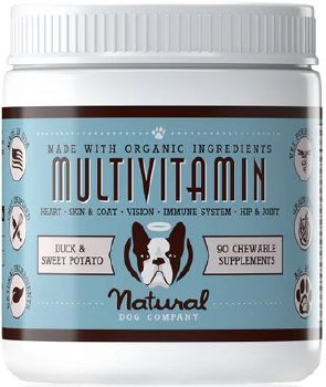Natural Dog Multivitamin Supplements 90 count