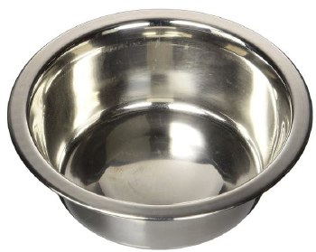 Advance Pet Stainless Steel Bowlwith Wooden Leg, Small