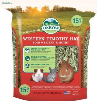 Oxbow Western Timothy Hay, Small Animal Hay, 15oz