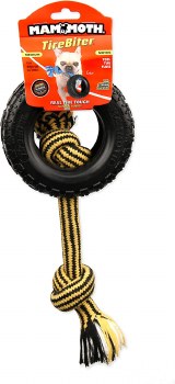 Mammoth Tire Biter II with Rope Dog Toy, Medium