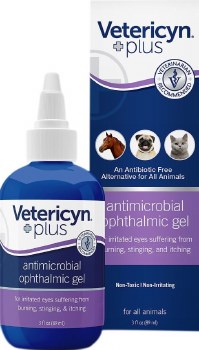 Vetericyn Plus Antimicrobial Ophthalmic Gel, 3oz