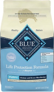 Blue Buffalo Life Protection Puppy Formula Chicken and Brown Rice Recipe Dry Dog Food 6lb