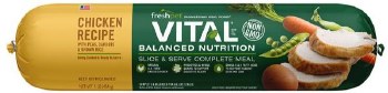 Freshpet Vital Roll Balanced Nutrition Chicken Recipe for Dogs, 1lb