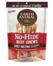 Earth Animal No Hide Beef Chew 2 count 7 inch