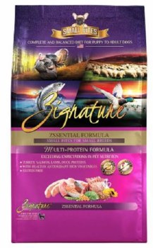 Zignature Zssentials Multi-Protein Formula Small Bites Grain Free Dry Dog Food 4lb