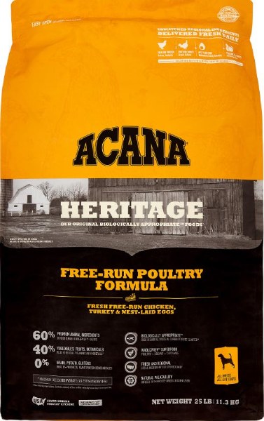 Acana heritage cheap poultry