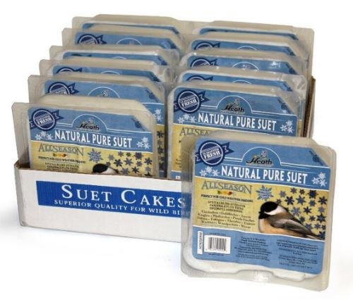 heath natural pure suet bird feed cake dd10