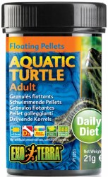 ExoTerra Adult Aquatic Turtle Floating Pellets Reptile Food .70oz