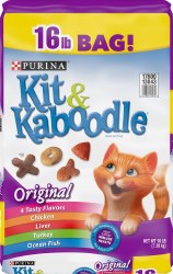 Purina Kit and Kaboodle Original Dry Cat Food 16lb