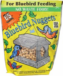 C&S Bluebird Suet Nuggets, Wild Bird Suet, 27oz