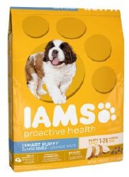 IAMS Large Breed Puppy Formula Chicken Recipe Dry Dog Food 15 lbs