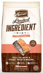 Merricks Grain Free Limited Ingredient Formula Salmon and Sweet Potato Recipe Dry Dog Food 22 lbs