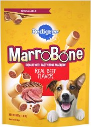 Pedigree Marrobone Real Beef Flavor, Dog Treats, 24oz