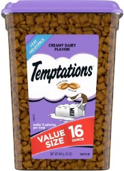 Whiskas Temptations Dairy, Value Pack, Cat Treats, 16oz