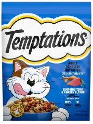 Temptations Tuna and Chicken, Dry Cat Food, 13.5lb