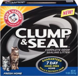 Arm & Hammer Clump and Seal Cat Litter, Fresh Home, 19lb