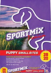 Sportmix Premium Small Bites Puppy Food, Chicken and Fish, 16.5lb