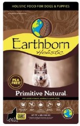 Earthborn Holistic Primitive Turkey and Chicken Natural Grain Free Dry Dog Food 4 lbs