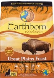 Earthborn Holistic Great Plains Feast Grain Free Natural Dry Dog Food 12.5 lbs