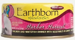 Earthborn Holistic Harbor Harvest Recipe with Salmon and Whitefish Grain Free Canned Wet Cat Food 3oz