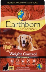 Earthborn Holistic Weight Control Grain Free Natural Dry Dog Food 4lb