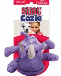 Kong Cozie Rhino Plush Dog Toy, Medium
