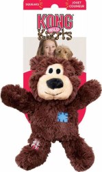 Kong Wild Knots Bear Plush Dog Toy, Assorted Colors, Medium Large