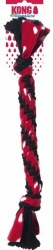 Kong Signature Rope Dual Knot, Dog Toy, Black and Red, 20 inch