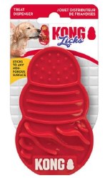 Kong Lick Mat, Dog Toy, Red, Small