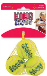 Kong Squeakair Ball Dog Toy, Small, 3 count