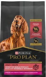 ProPlan Focus Adult Sensitive Skin & Stomach, Lamb and Oatmeal Formula, Dry Dog Food, 24lb