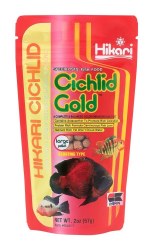 Hikari Cichlid Gold Large Pellets Fish Food 2oz