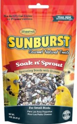Higgins Sunburst Gourmet Soak n Sprout Bird Treats 3oz
