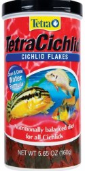 Tetra Cichlid Flakes Fish Food 5.65oz