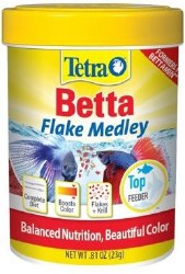 Tetra Betta Flake Medley, Fish Food, .81oz