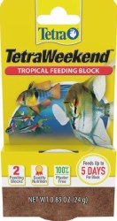 Tetra 5 Day Weekend Tropical Feeding Blocks .85oz