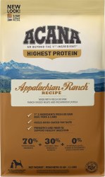 Acana Regionals Appalachian Ranch Grain Free, Dry Dog Food, 25lb