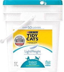 Purina Tidy Cats Lightweight Instant Action, Cat Litter, 17lb