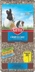 Kaytee Clean and Cozy Small Animal Bedding, Natural, 24.6L