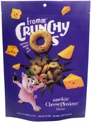 Fromm Crunchy O's Smokin' CheesePlosions Flavor, Dog Treats, 6oz