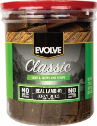 Evolve Classic Lamb & Brown Rice Recipe Dog Treats 22oz