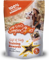 NutriSource Superstar Training Treat Cheddar, Dog Treats, 16oz