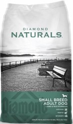 Diamond Naturals Small Breed Adult Lamb and Rice Formula, Dry Dog Food, 6lb