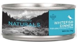 Diamond Naturals Whitefish Dinner, Wet Cat Food, 5.5oz