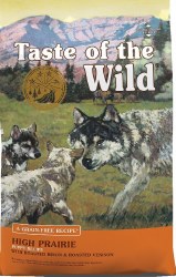Taste of the Wild Puppy Formula High Prairie Venison and Bison Recipe Grain Free Dry Dog Food 28lb